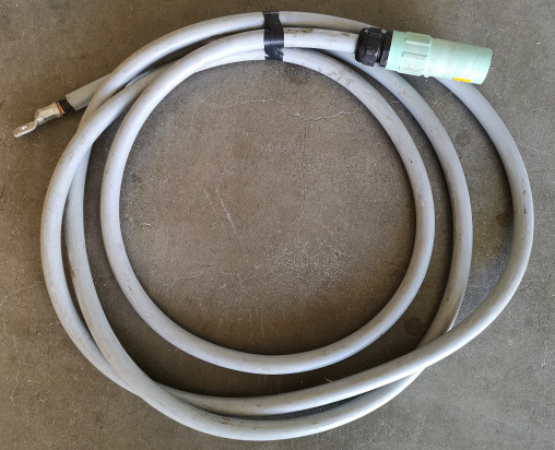 Lastadapter Klemme (offenes Aderende) -> Powerlock 1 x 150mm2 (Erde), 400A, 5m